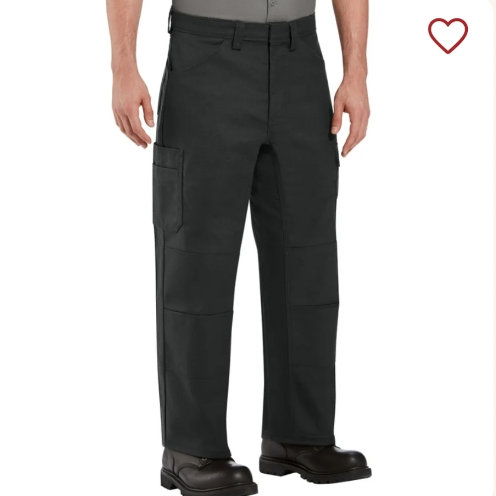 Red Kap Black PT20BK Work Pants 34/30